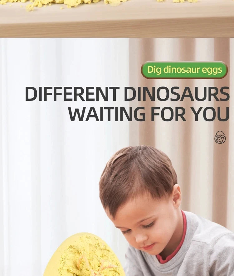 Dinosaur Fossil Dig Kit for Kids - Excavation Science Set