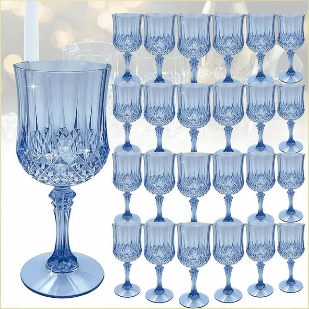 Shatterproof Plastic Champagne Flutes for Outdoor Celebrations