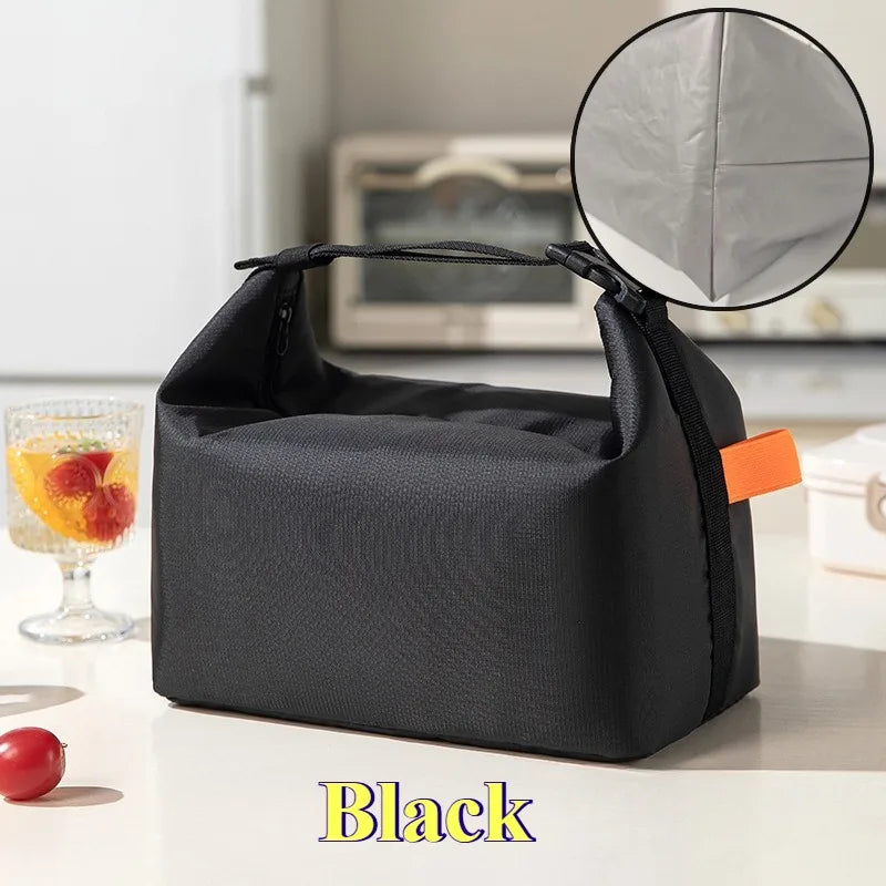 Insulated Lunch Bag for Adults – Waterproof Oxford Tote with Leakproof Lining