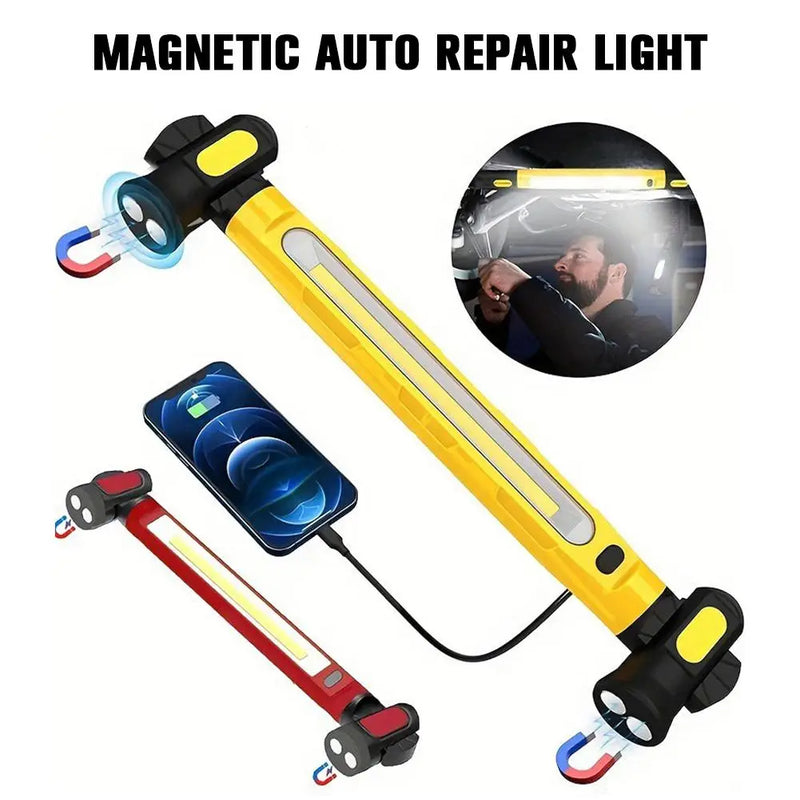 Rechargeable LED Magnetic Work Light with Rotating Base