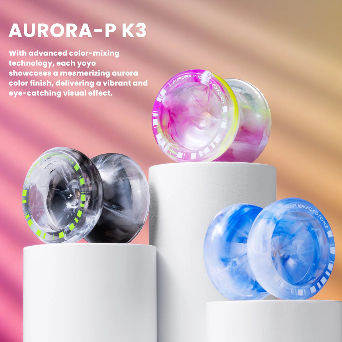 Aurora-P Professional Yoyo with Dual Responsive Modes