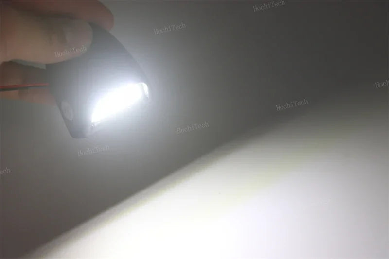White LED License Plate Lights for Chevrolet Silverado, GMC Sierra, and More