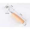 Wood Carving Knife with Ergonomic Wooden Handle