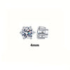 Magnetic Zircon Stud Earrings