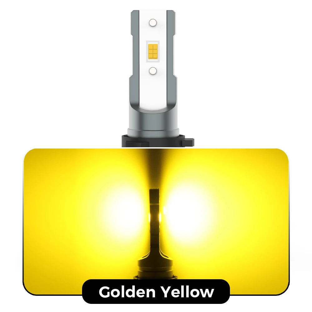 LED Fog Light Bulbs with 12,000 Lumens