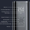 Cordless Rechargeable Tire Inflator with Digital Pressure Gauge