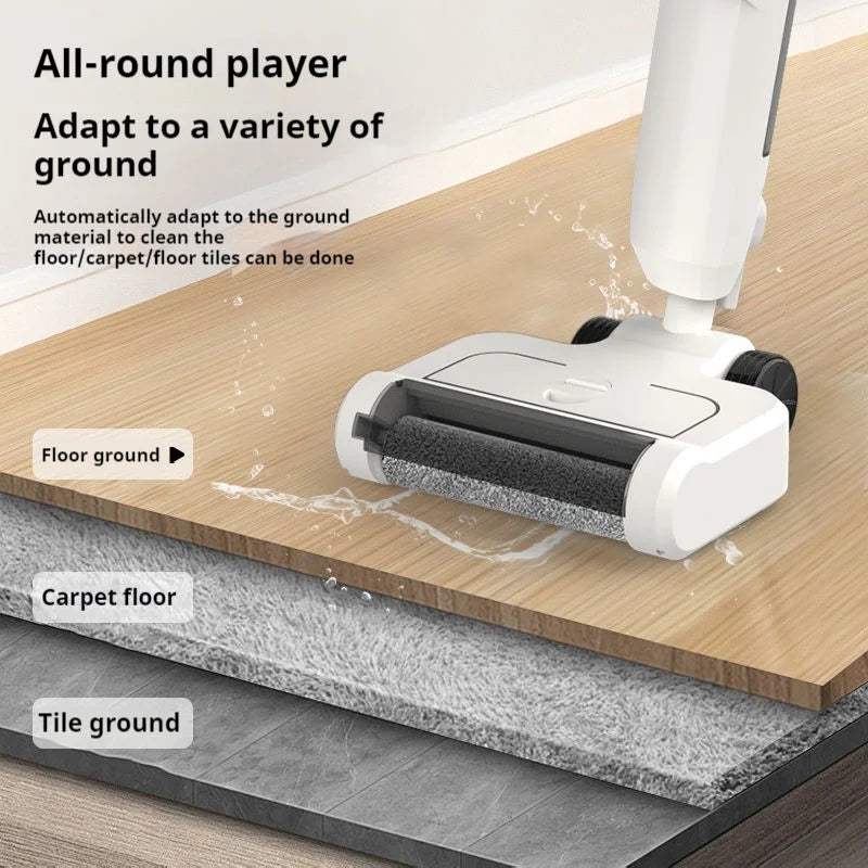 Cordless Wet & Dry Floor Cleaner with UV Sterilization