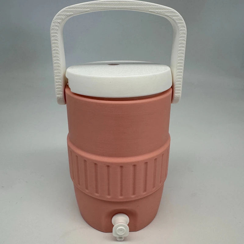 Insulated 12oz Can Cooler with Silicone Straw