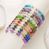 Zodiac Kristall-Armband mit Perlen
