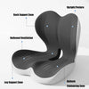 Ergonomic Car and Office Seat Cushion with Lumbar Support