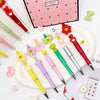 Cute Acrylic Beaded Ballpoint Pens – Set of 6