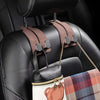 Car Seat Headrest Hook - Premium Leather & ABS