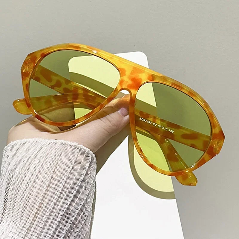 Oversized Pilot Sunglasses