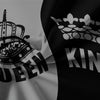 King & Queen Print Bedding Set with Duvet Cover