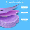Disposable Toilet Brush Set with Wall-Mounted Holder and Refill Heads