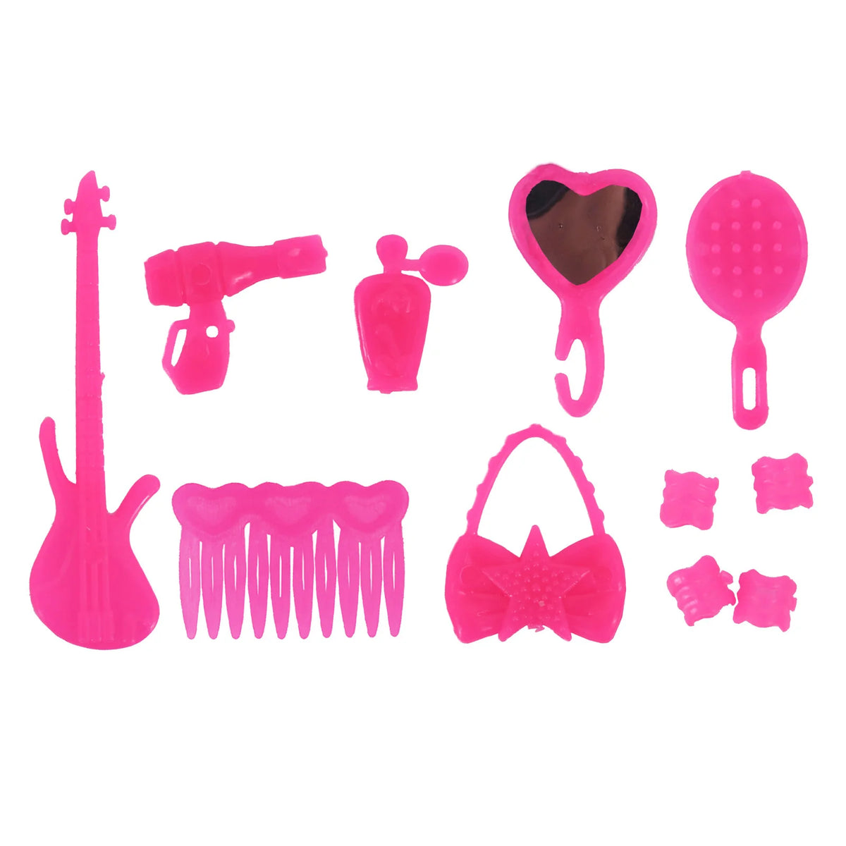 Doll Accessory Set with Suitcase for 11.5-Inch BJD Dolls