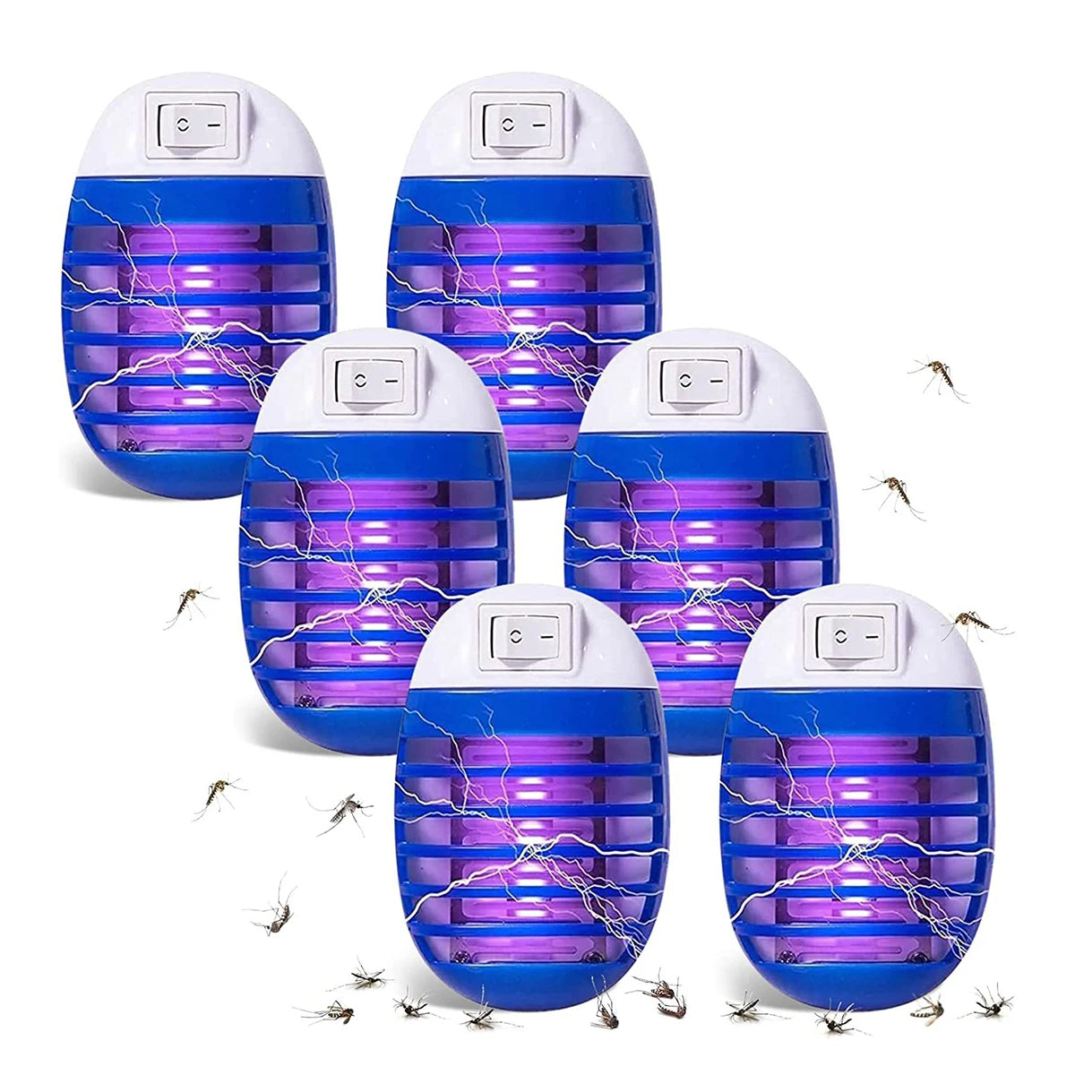 Plug-In LED Mosquito Killer Lamp - Chemical-Free Insect Trap