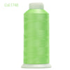 80-Color Polyester Embroidery Thread Set with Large 4000m Spools