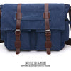 Vintage Canvas Messenger Bag for Men – Retro Crossbody Shoulder Bag