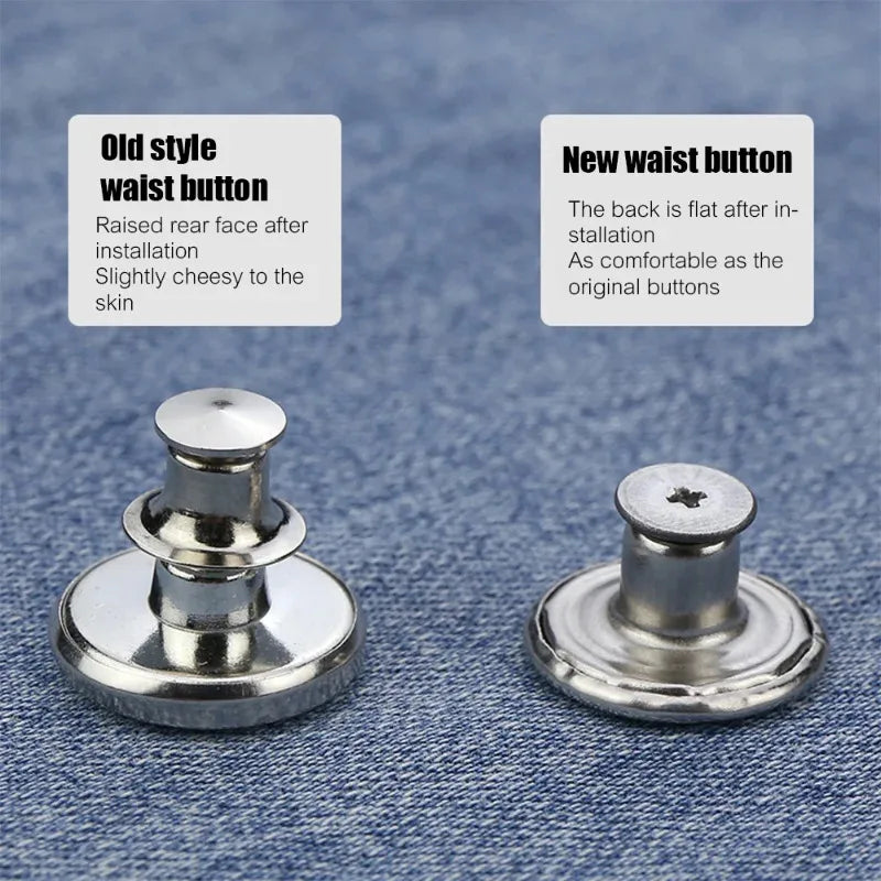 17mm Metal Snap Button Replacement Kit