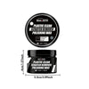 A black plastic jar of paint scratch remover polishing wax with a MaxAuto label.