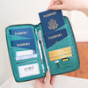 RFID Blocking Travel Passport Holder and Document Organizer