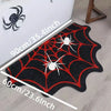 Halloween Spider Web Non-Slip Absorbent Door Mat
