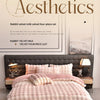 A pink rabbit velvet milk duvet set featuring a four-piece suit and fluffy texture.