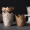 Tulip Cupcake Liners (50-Pack) – Food-Grade Baking Cups for Muffins & Cupcakes