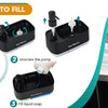 3-in-1 Kitchen Soap Dispenser with Sponge Caddy