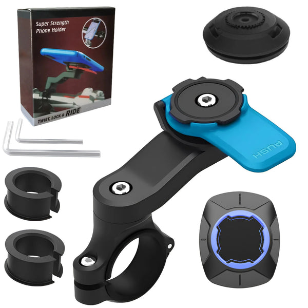 Anti-Shake Motorcycle Phone Mount with Vibration Dampener