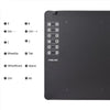 Ultra-Thin Graphics Drawing Tablet with Battery-Free Stylus