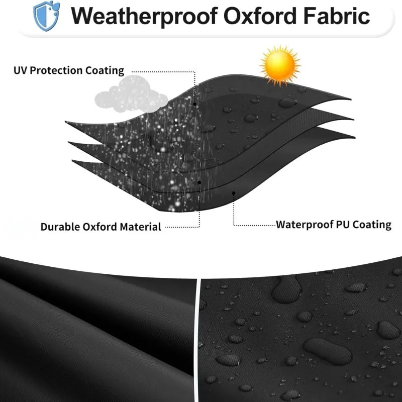 Outdoor Wall-Mounted TV Cover - Waterproof & Dustproof Protector