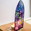 Acrylic Rose Gothic Arch Bookend for Bookshelf Decor