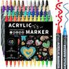 Dual-Tip Acrylic Paint Pens