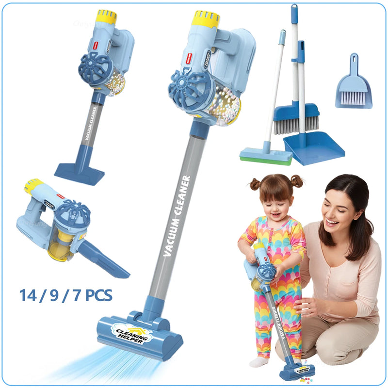 Kids Pretend Play Vacuum Cleaner Set