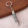 Gearbox Keychain with Turbo Hub and Brake Disc Pendant