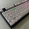 Contour Lines Keycap Set - Cherry Profile PBT, Side-Lit for Mechanical Keyboards