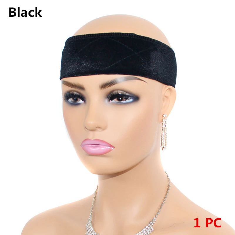 Adjustable Velvet Wig Grip Band