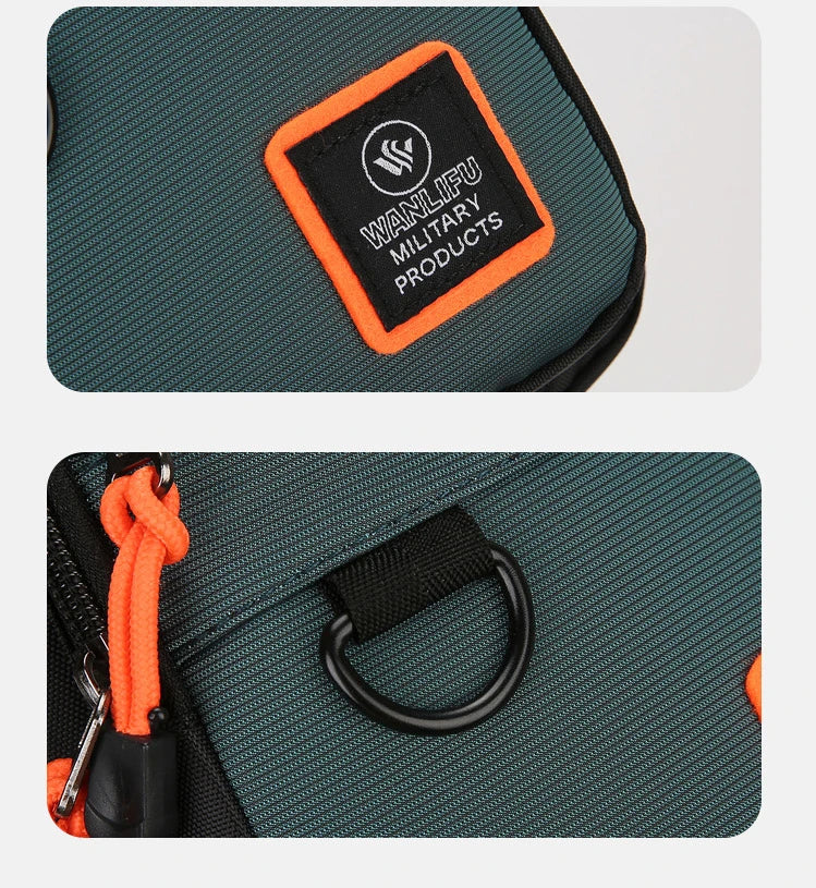 Nylon Chest Sling Bag for Men – Lightweight Crossbody Pouch