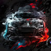 Kit de Pintura con Diamantes 5D - Arte de Coche de Carreras