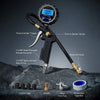 Digital Tire Pressure Gauge with Inflator and Locking Chuck