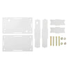 LED Matrix Digital Hourglass DIY soldering kit components including circuit boards and mounting hardware