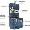 Hanging Toiletry Bag with Waterproof Oxford Fabric and Large Capacity
