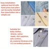 Snap Button Kit with Manual Press Pliers for DIY Sewing