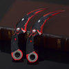 Blue Dragon Claw Folding Knife Model - 18cm Collectible Tactical Karambit