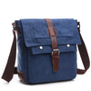 Vintage Canvas Messenger Bag for Men – Retro Crossbody Shoulder Bag