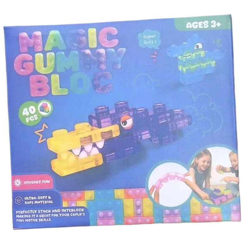 Squishy Jelly Building Blocks - Sensory Blind Box Toys