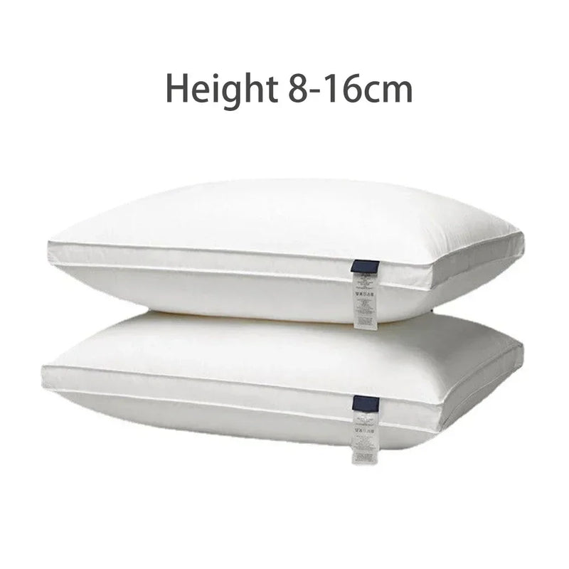 Almohada de Hotel 5 Estrellas con Soporte Ergonómico para el Cuello