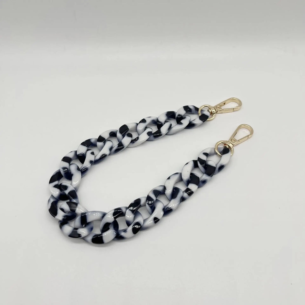 Vibrant Acrylic Bag Chain – Multicolor Shoulder & Phone Strap